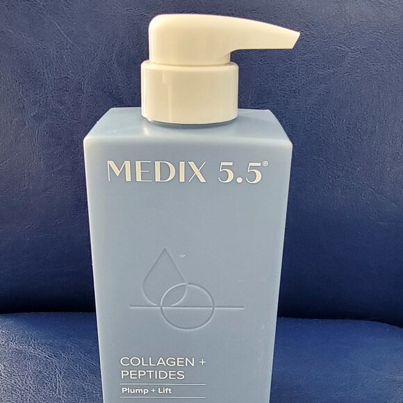 Medix 5.5 Body Cream Plump Lift Collagen and Peptides New Large - Picture 2 of 5